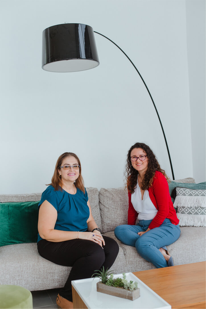 Fundadoras de Tilde, Gabriela Castro y Natalia Acuña