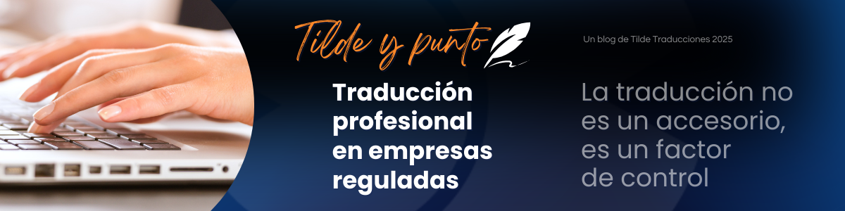Portada de traducción profesional en empresas reguladas