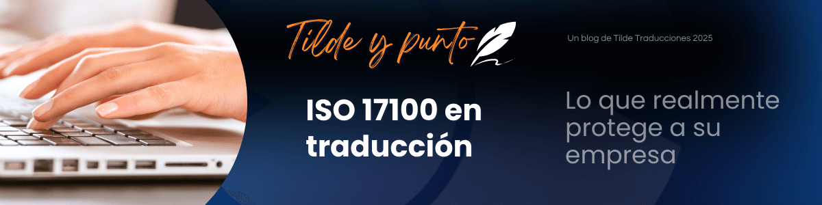 ISO 17100 en traducción - portada blog